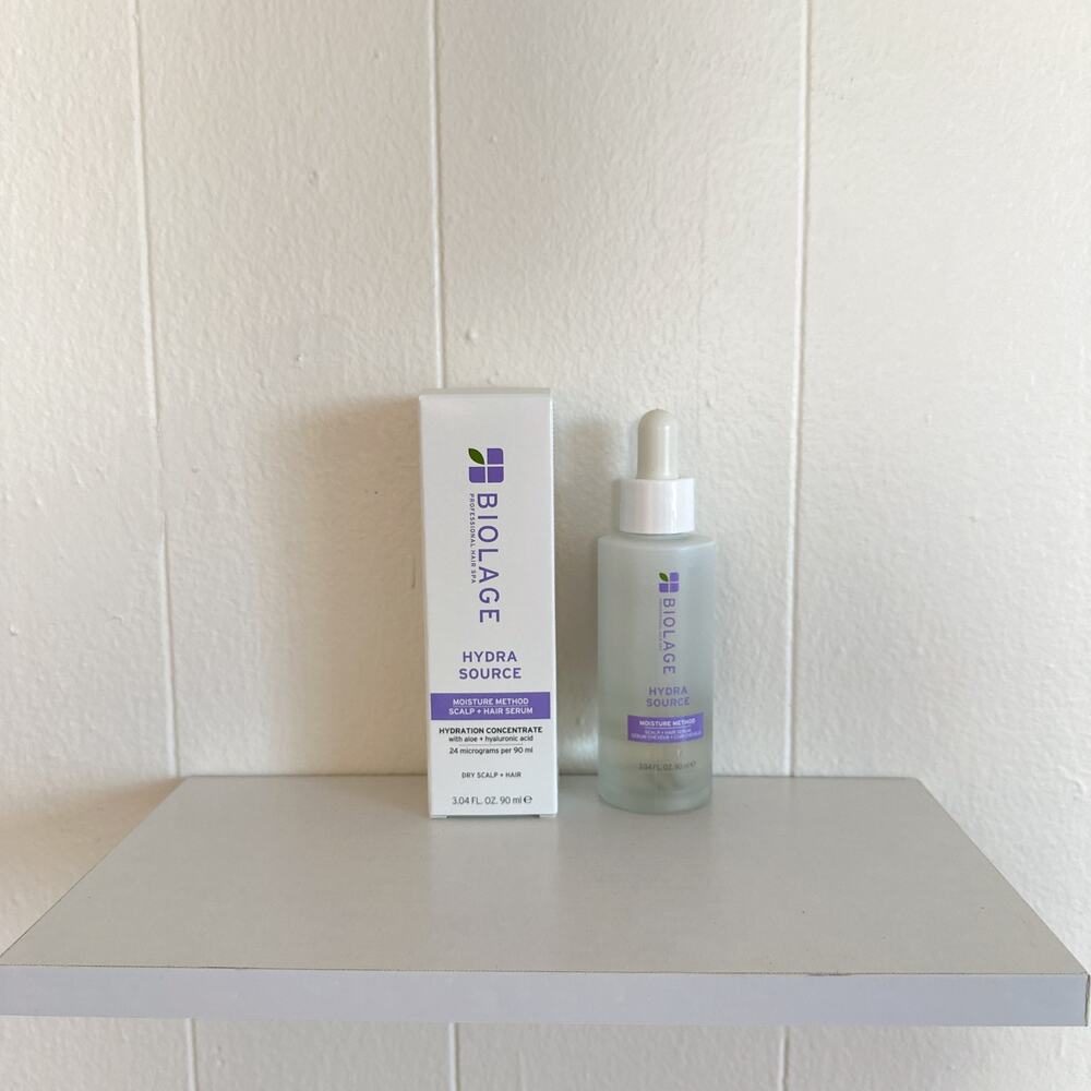 Biolage HydraSource Moisture Method Scalp & Hair Serum Aloe Hyaluronic NIB